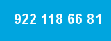 922 118 66 81